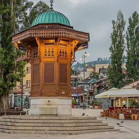 Lägenhet Latin Bridge - 3 Apartment, 80m2 In With Free Private Parking - Old Town Sarajevo